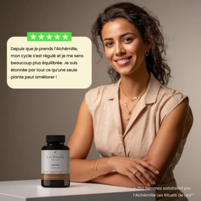 Complément alimentaire naturel d'alchémille