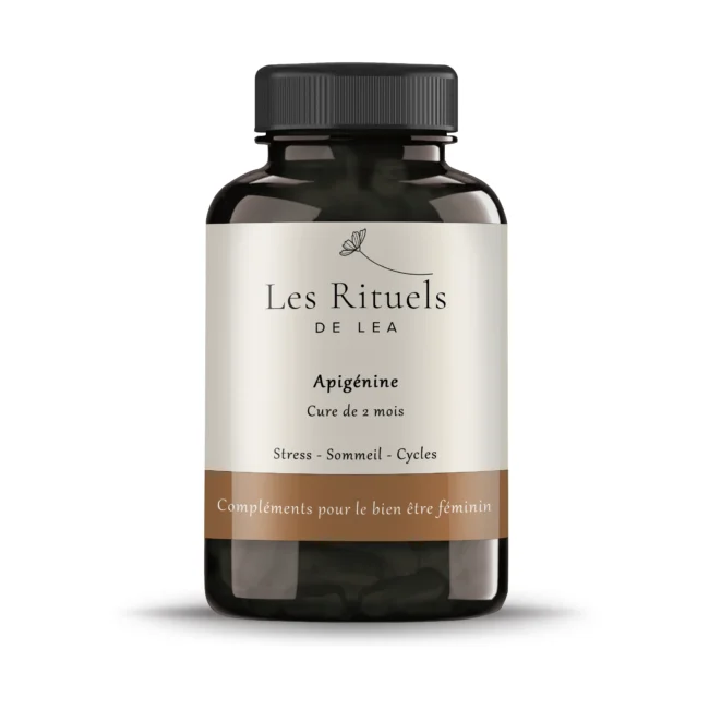 Complément alimentaire naturel d'apigénine contre le stress.