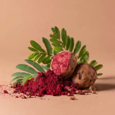 Maca rouge des andes pour le bien être hormonal des femmes.
