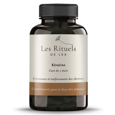 Complément alimentaire naturelle de kératine.