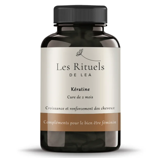 Complément alimentaire naturelle de kératine.