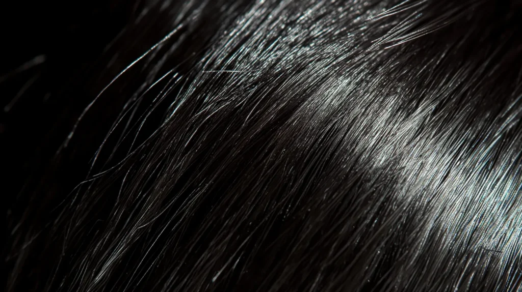 L'alfalfa apporte de la brillance aux cheveux.
