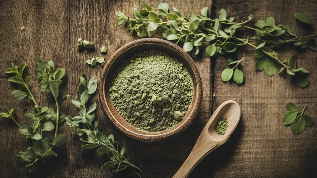 complément alimentaire d'Alfalfa pour les cheveux.