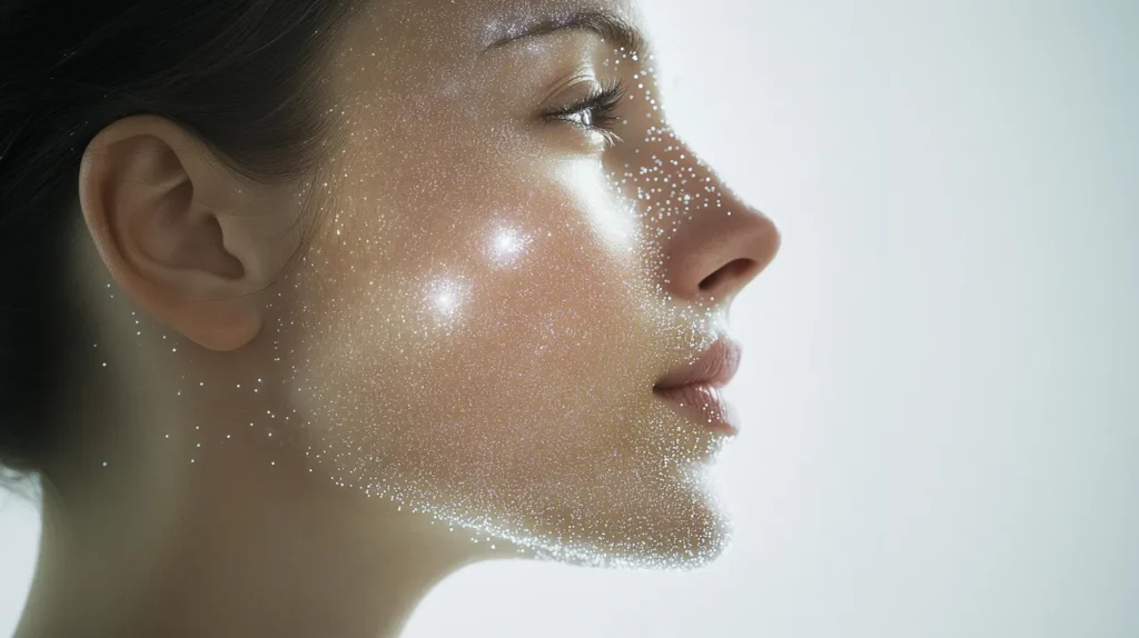 L'astaxanthine protège la peau des rougeurs et irritations.