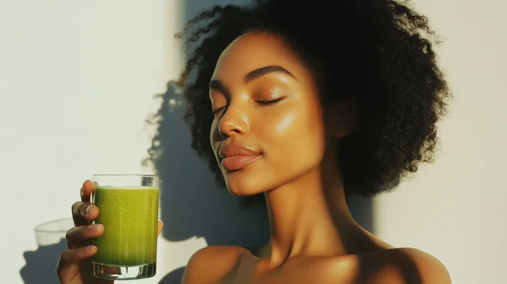 Complément alimentaire de Moringa pour équilibrer les hormones et réduire l'inflammation.