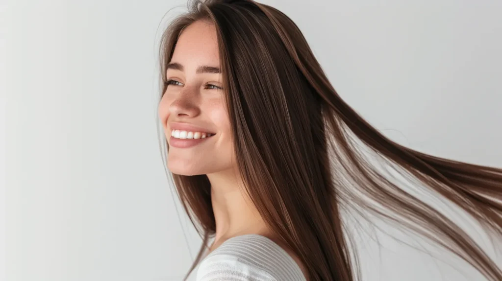 La biotine stimule la pousse des cheveux.