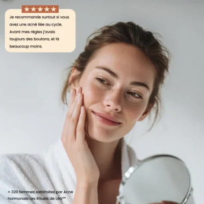 Complément alimentaire pour l'acné hormonale