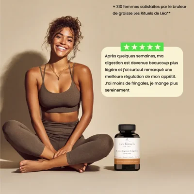 Double action minceur et confort digestif, simple et efficace.