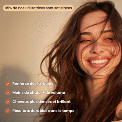 Complément alimentaire pour faire pousser les cheveux et les faire briller.