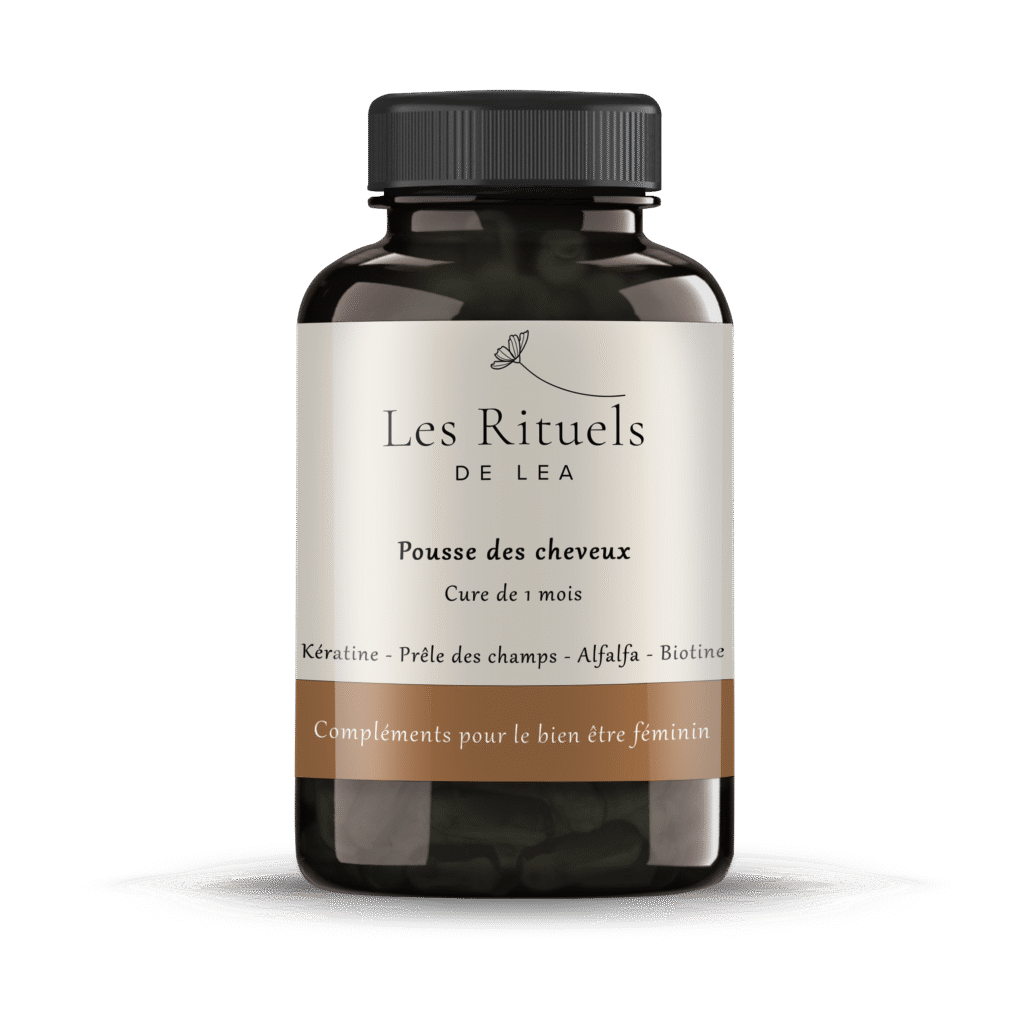 Complément alimentaire pour la pousse des cheveux.
