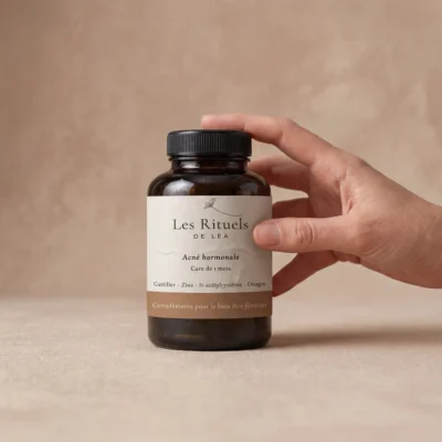 Complément alimentaire pour l'acné hormonale