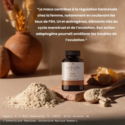 Complément alimentaire haut de gamme pour la fertilité