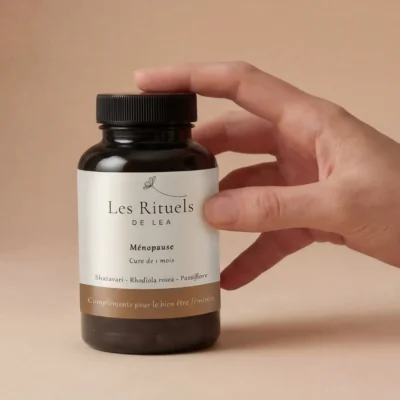 Complément alimentaire pour la ménopause.