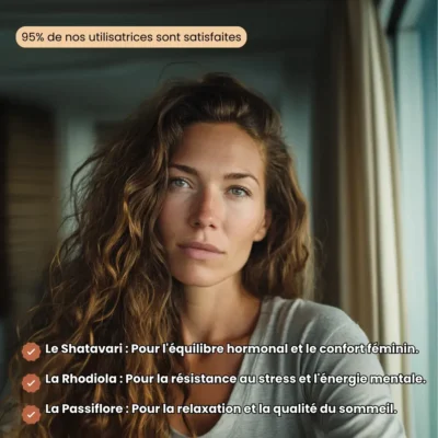 Complément alimentaire spécial ménopause.