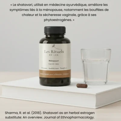 Complément alimentaire naturel pour les symptomes de la Ménopause.