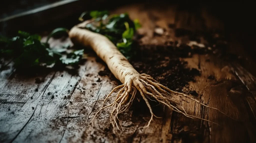 Complément alimentaire de Ginseng pour le stress et l'énergie.