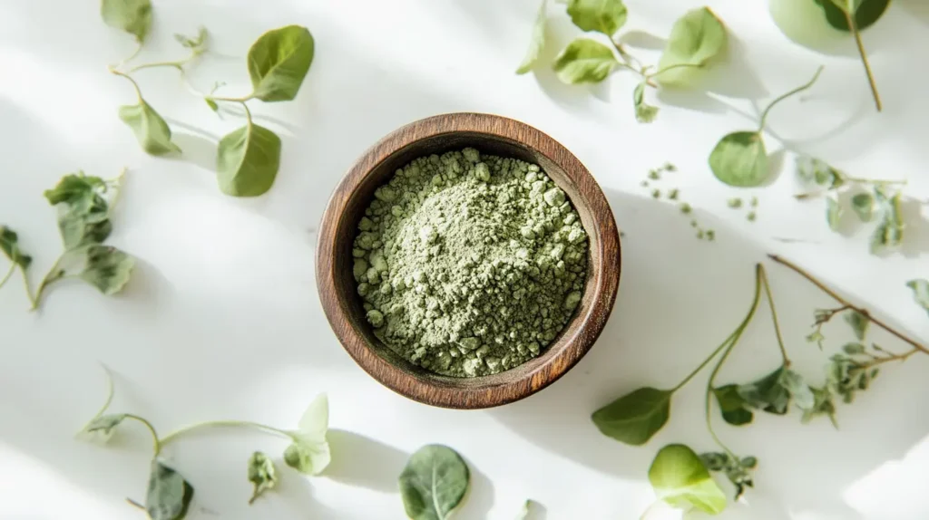 Complément alimentaire d'alfalfa pour l a santé.