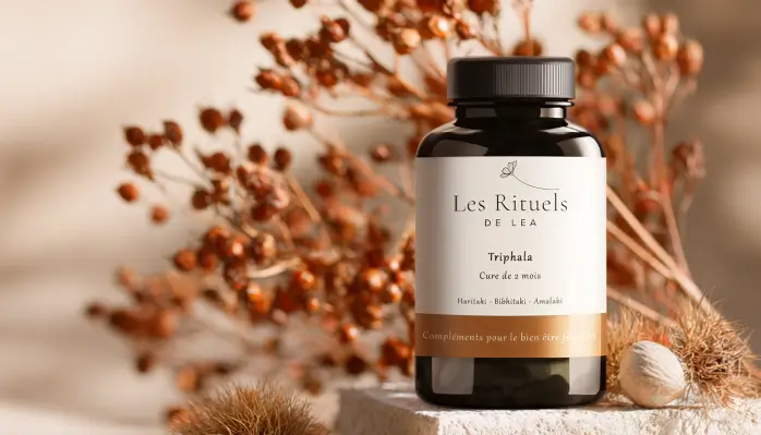 complément alimentaire naturel de triphala pour la digestion.